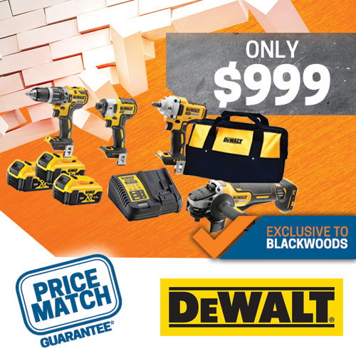 DeWalt 4 Piece 18V Combo Kit