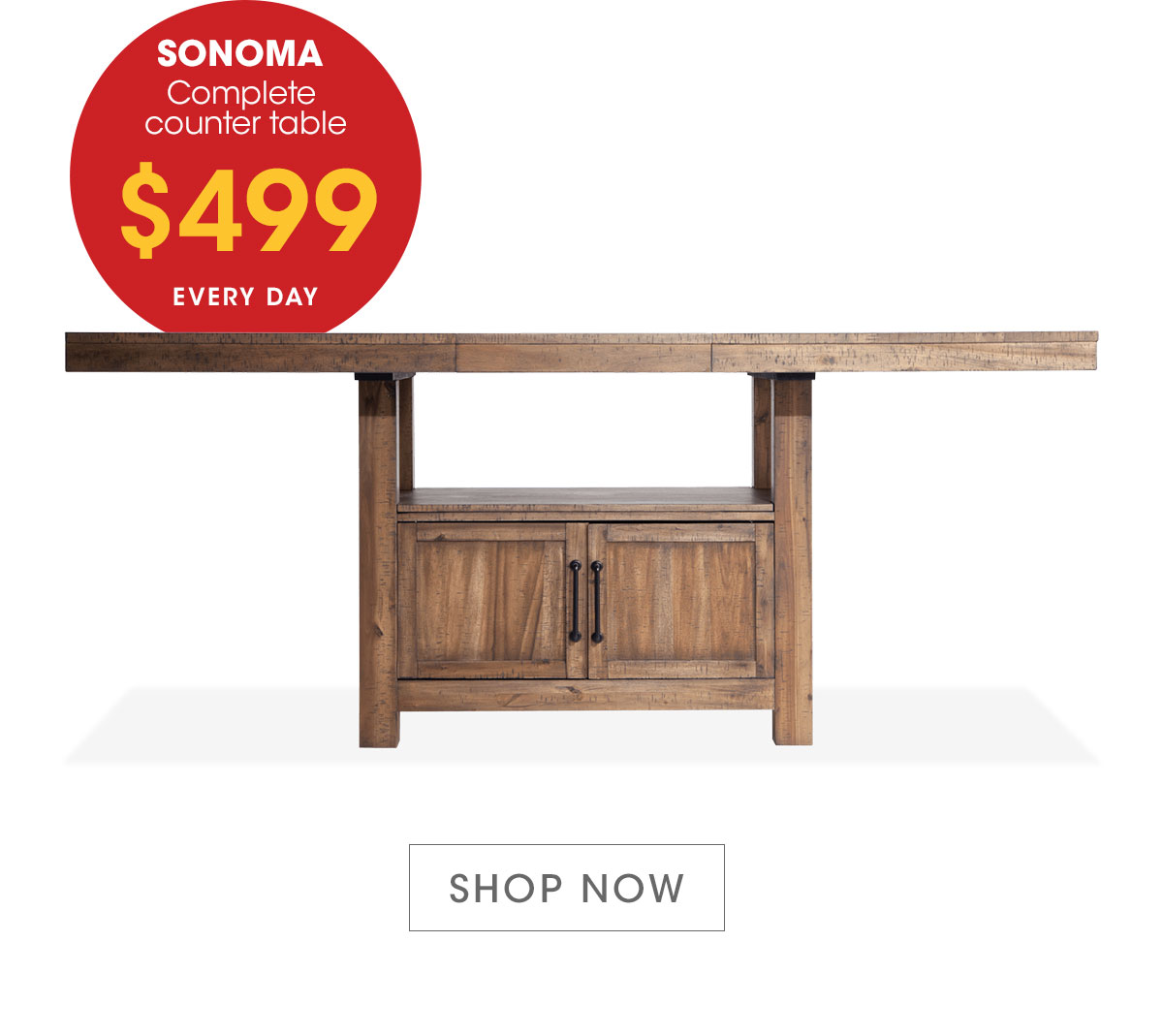 Bob's Discount Furniture My Sonoma Dining Set is Now Available in a