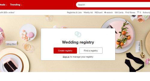 Find target hot sale registry