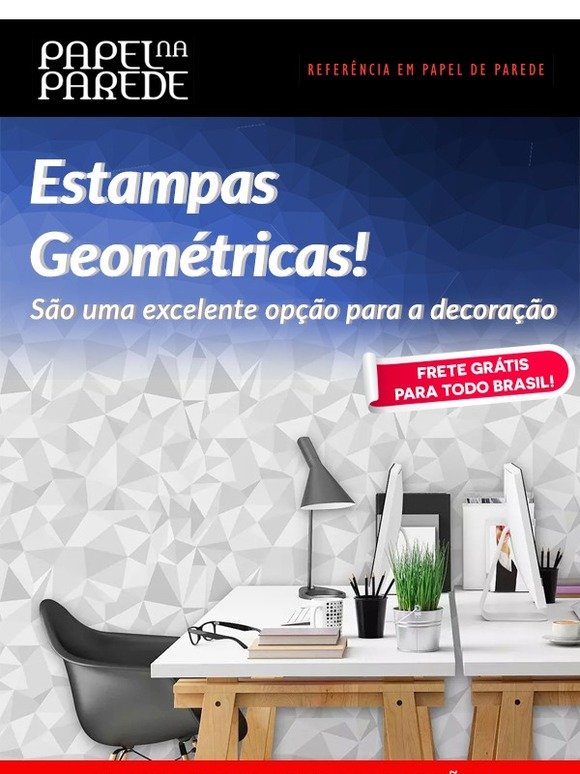 Estampas Geométricas para decorar sua casa!