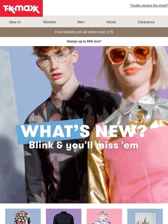 TK Maxx: Today's arrivals are here | Milled