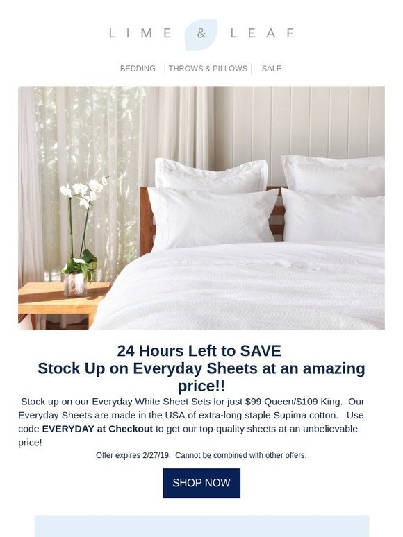 Final 24 hours - Don't miss this sale!