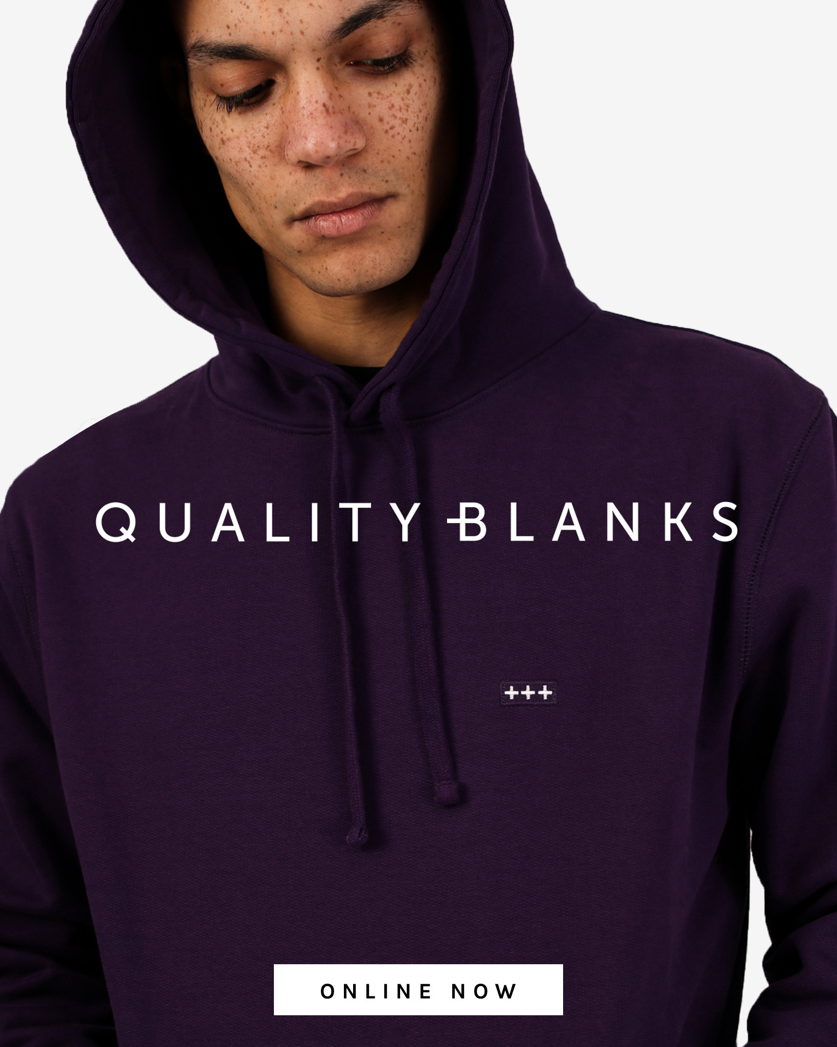 Quality blanks hoodie Clearance