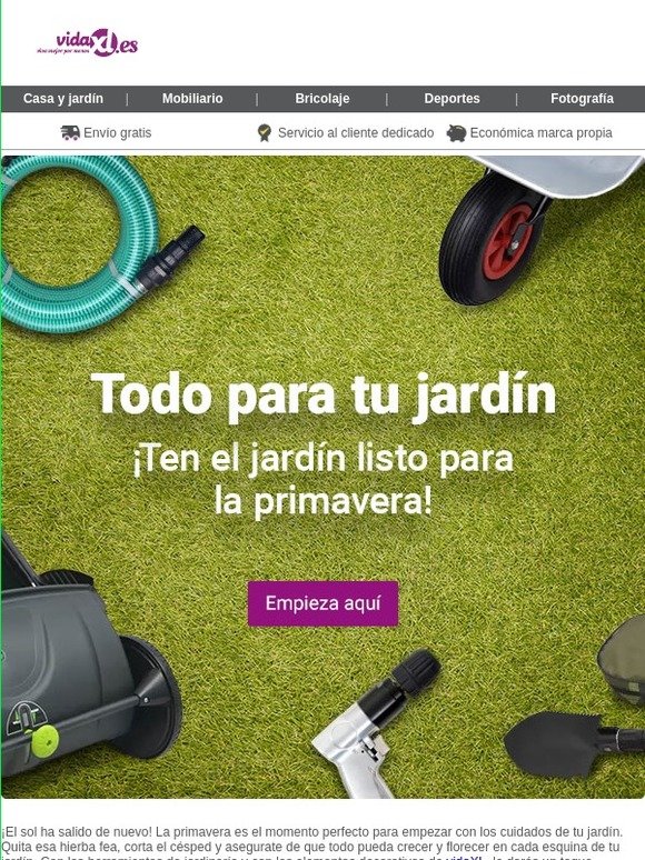 Año nuevo, temporada nueva, ¡jardín nuevo!