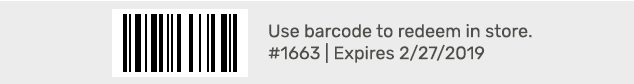 Use code 1663