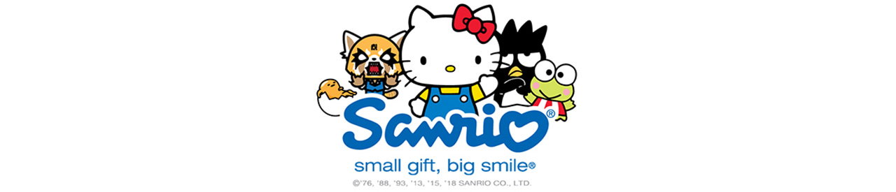 Sanrio. Small gift, big smile.