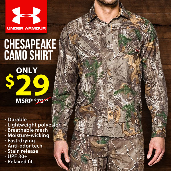 under armour hunting clothes clearance