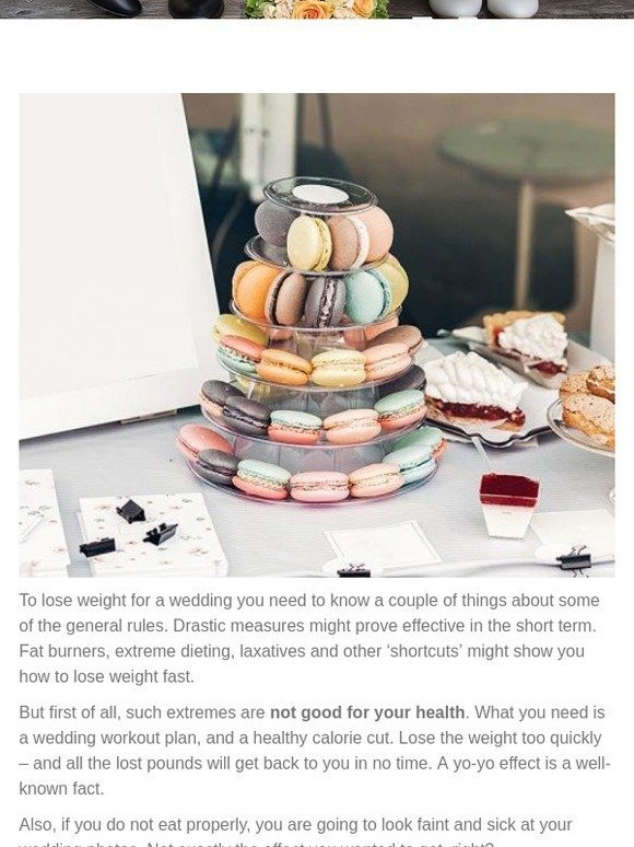 Posts from Wedding Weightloss – Healthy Tips And Advice for 02/28/2019