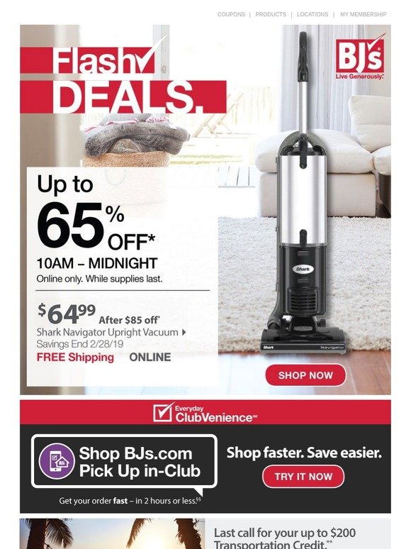 BJs Wholesale Club Email Newsletters: Shop Sales, Discounts, and