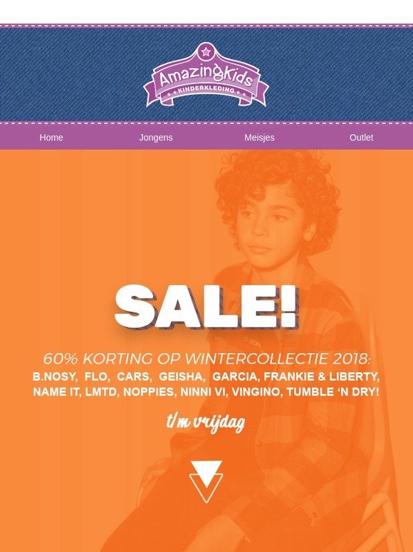 Shop nu voordelig met 60% korting!