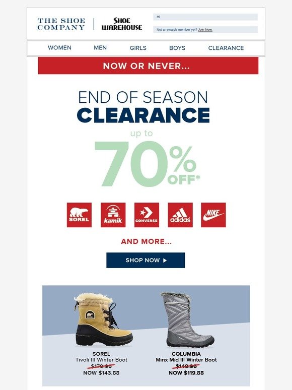 Lowest Prices Of The Season😲