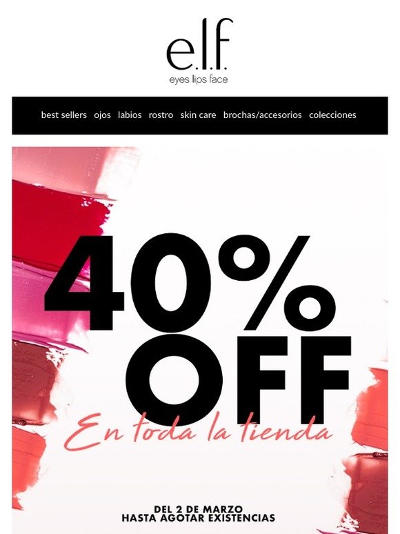 😱40% OFF en toda la tienda - Aún no acaban las sorpresas😲