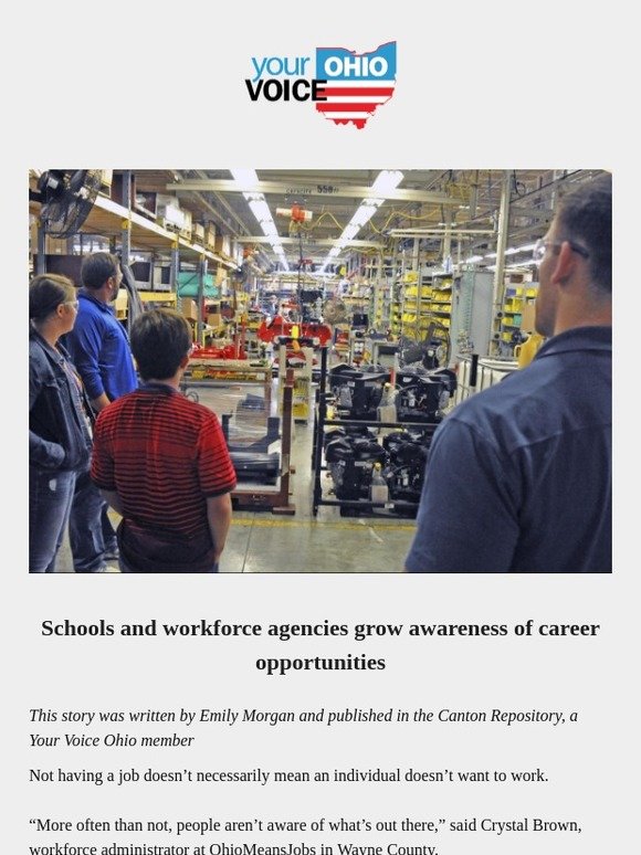 Schools and workforce agencies grow awareness of career opportunities