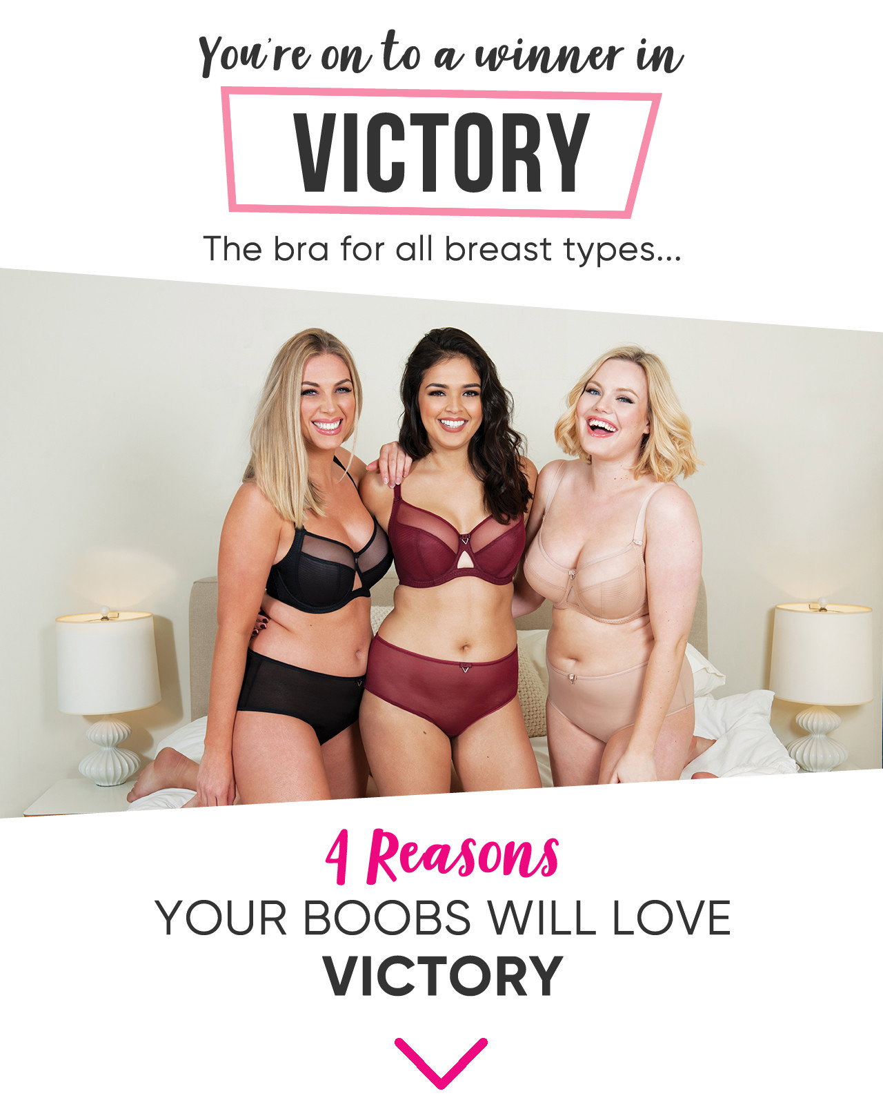 Lingerie For Big Boobs, Supportive D+ Bras
