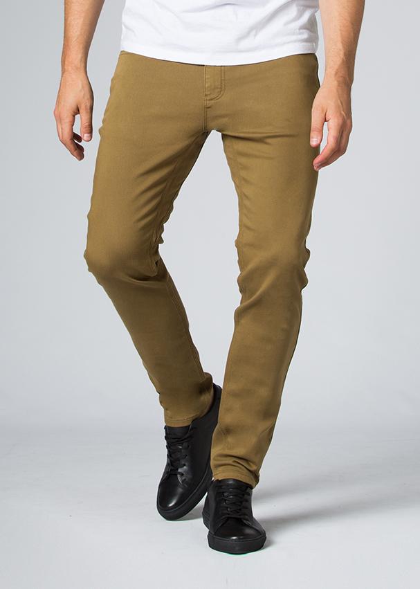 No Sweat Pant Slim Tobacco