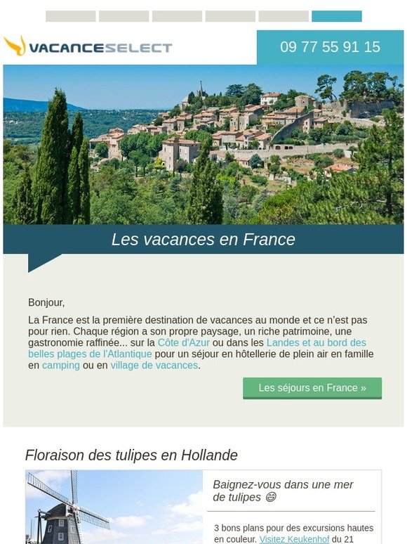 Où partir en vacances en France en 2019 ?