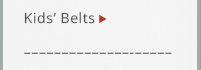 All Kids Belts on Sale