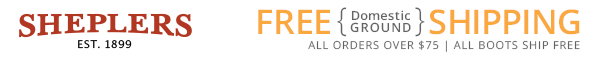 Visit Sheplers online at Sheplers.com