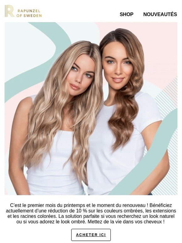 Nouvelle saison, nouveau look ! Mettez de la vie dans vos cheveux