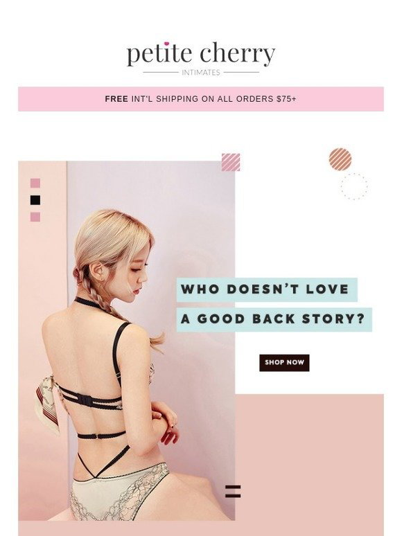 petitecherry.com: Who Doesn't Love a Good Back Story? 👙