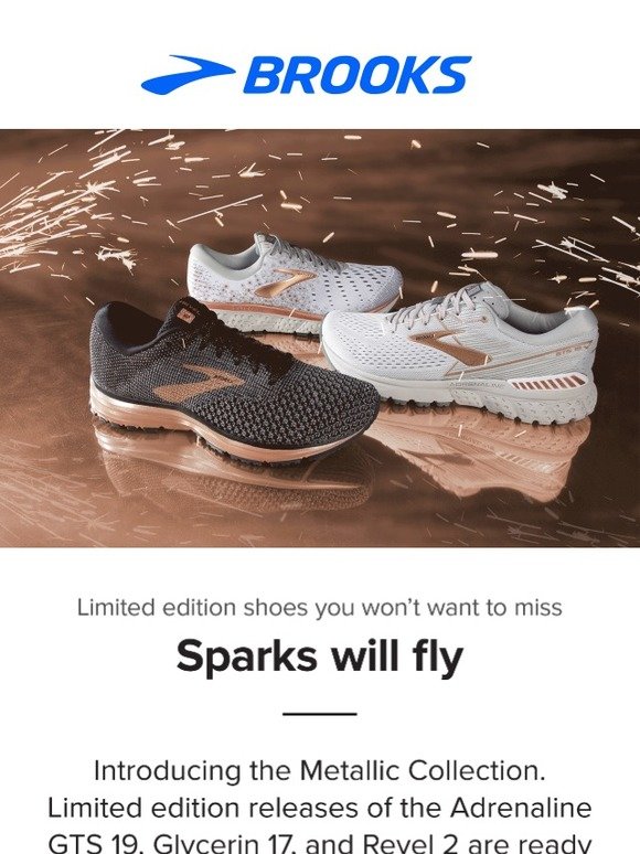 brooks metallic collection