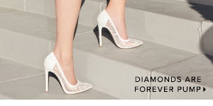 SHOP DIAMONDS ARE FOREVER PUMP