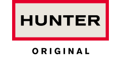 hunter logo boots