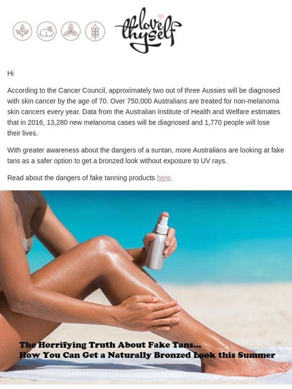 The Horrifying Truth About Fake Tans