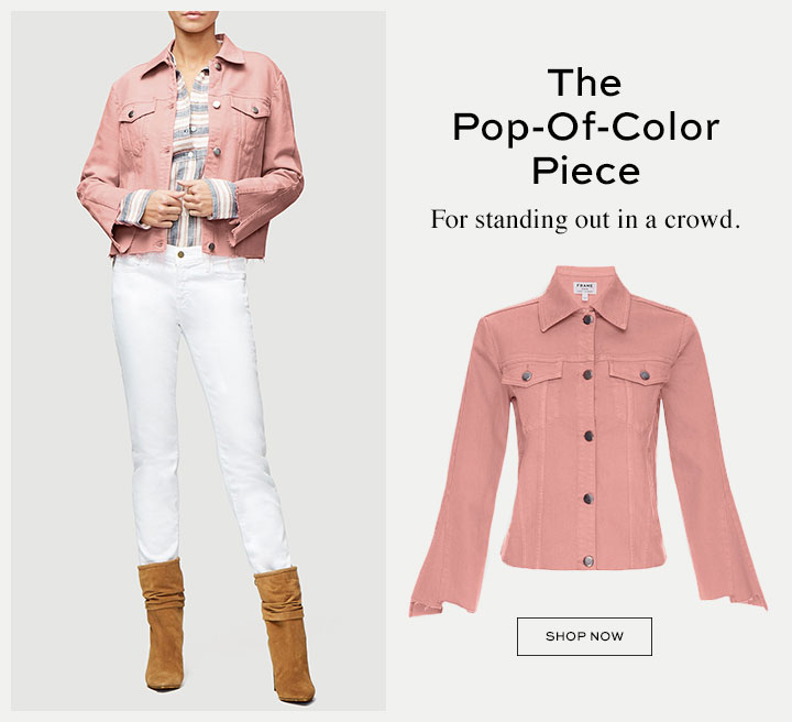 The Pop-of-Color Piece