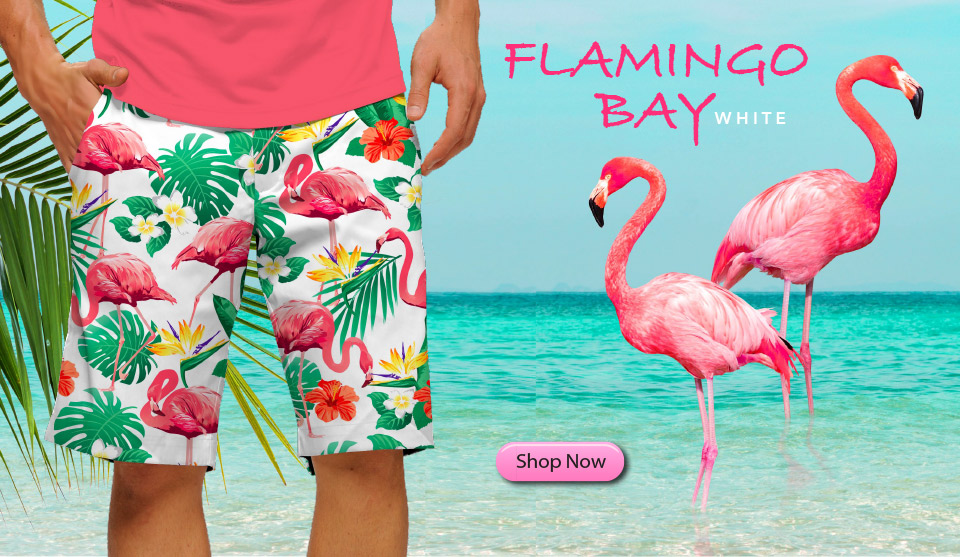 Loudmouth clearance flamingo shorts