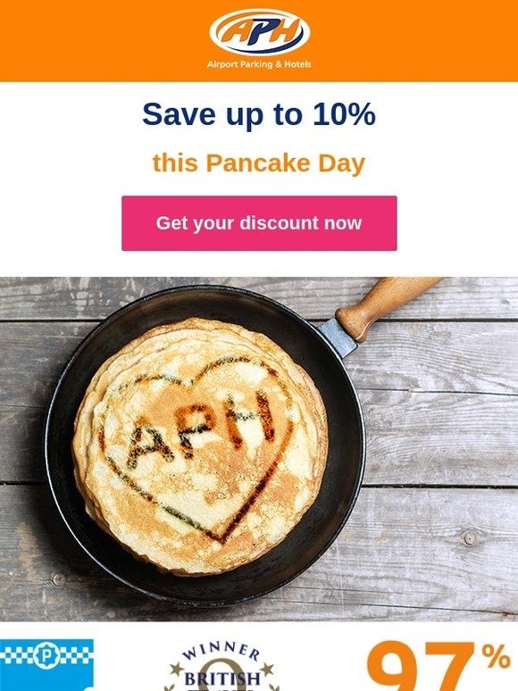 Save up to 10% this Pancake Day