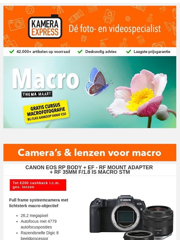 Macrofotografie: de wereld waarin het kleine groot wordt! 🦋 📸