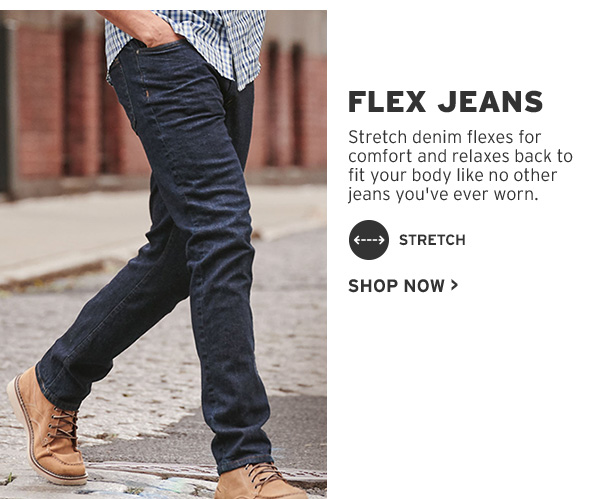 eddie bauer flex jeans