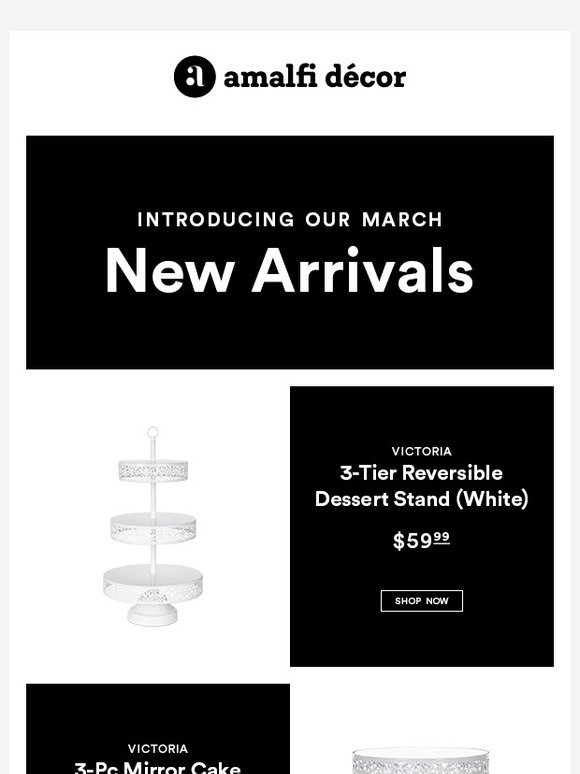 March New Arrivals Just for You