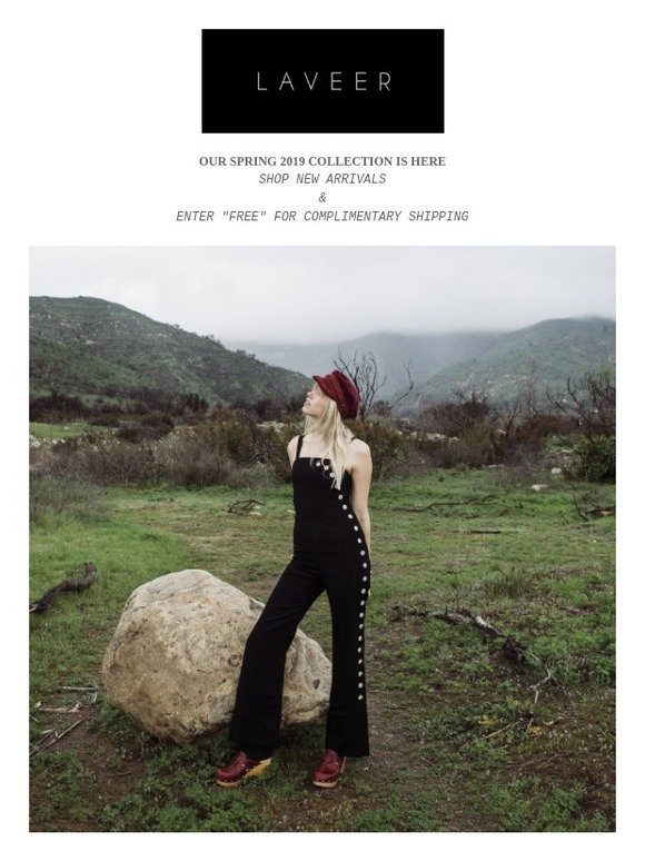 NEW SPRING ARRIVALS + FREE SHIPPING