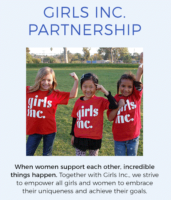 Girls Inc. partnership