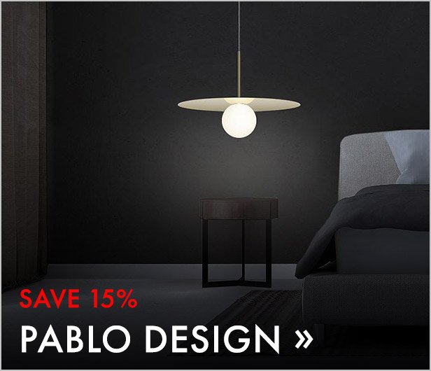 Save 15%. Pablo Design.