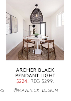 cb2 archer black pendant light