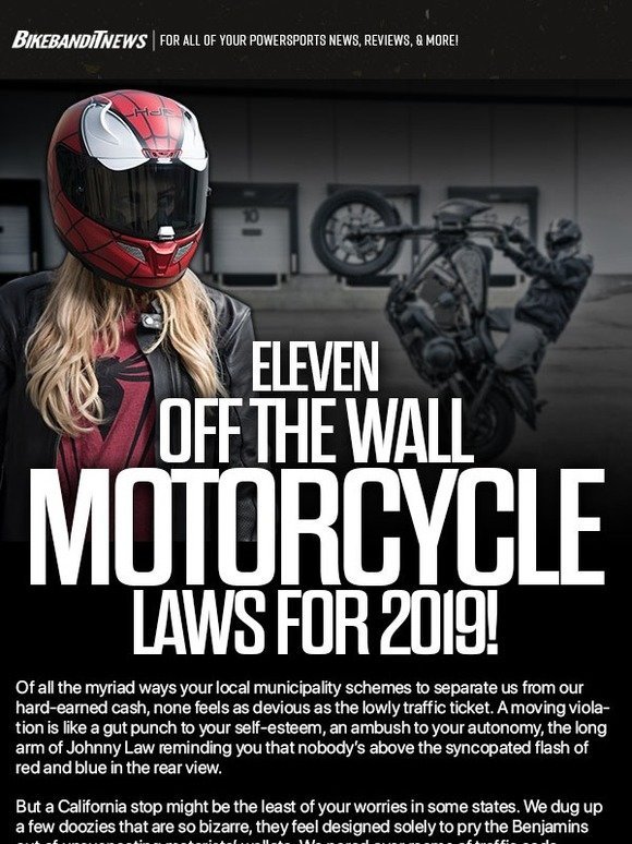 -Have You Heard of These CRAZY Moto Laws?