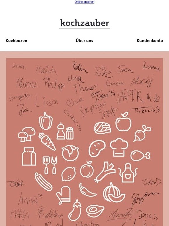 Vielen Dank für Deine Treue, Feinschmecker!  ♥
