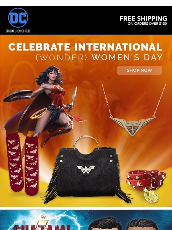 DC Entertainment: Celebrate International Women's Day with Wonder Woman ...