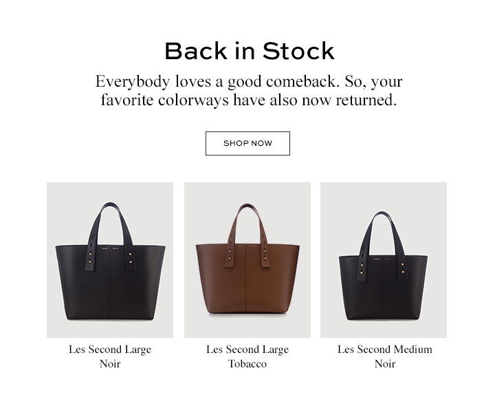 Shop your favorite colorways of the Les Second tote.