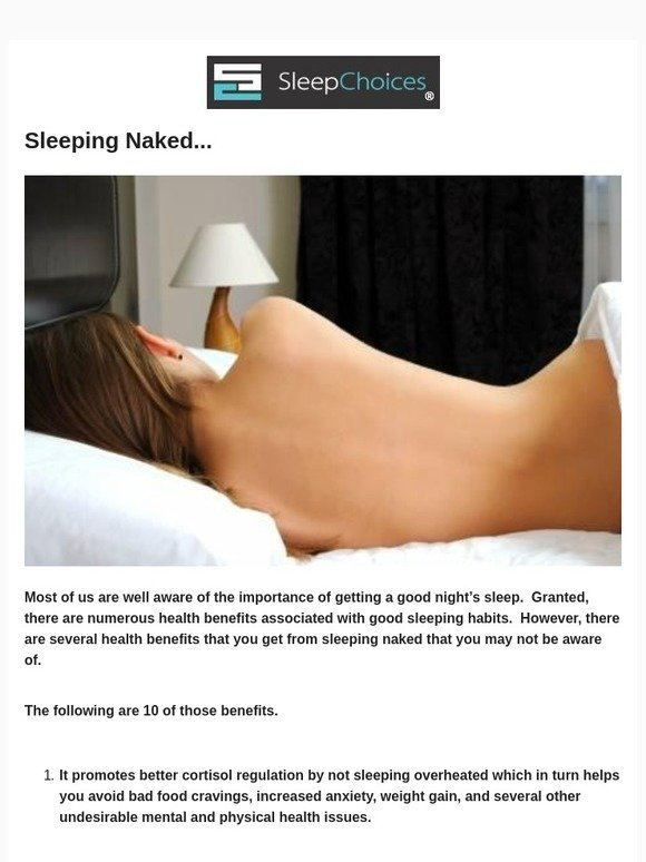 8 Benefits Of Sleeping Naked: Why It Might Be The Healthy Choice