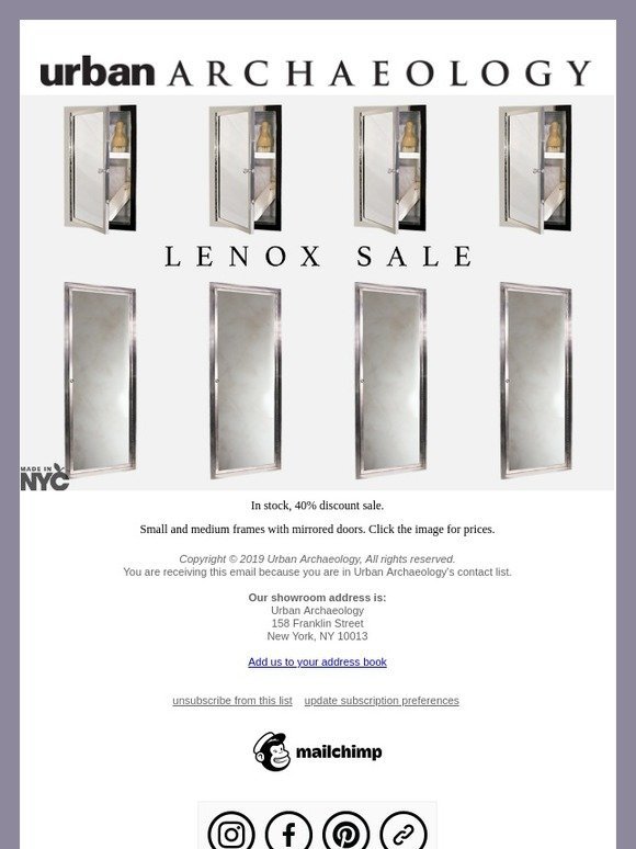 Lenox Sale