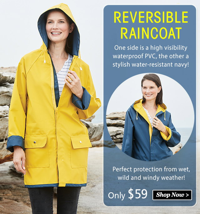 Innovations: Reversible Raincoat 