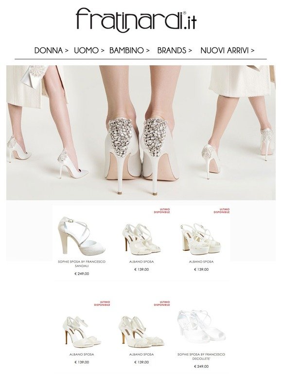 Fratinardi: ❀◕‿◕❀ Collezioni SPOSA 2019 : Ora Online per Te! ❀◕‿◕❀ | Milled