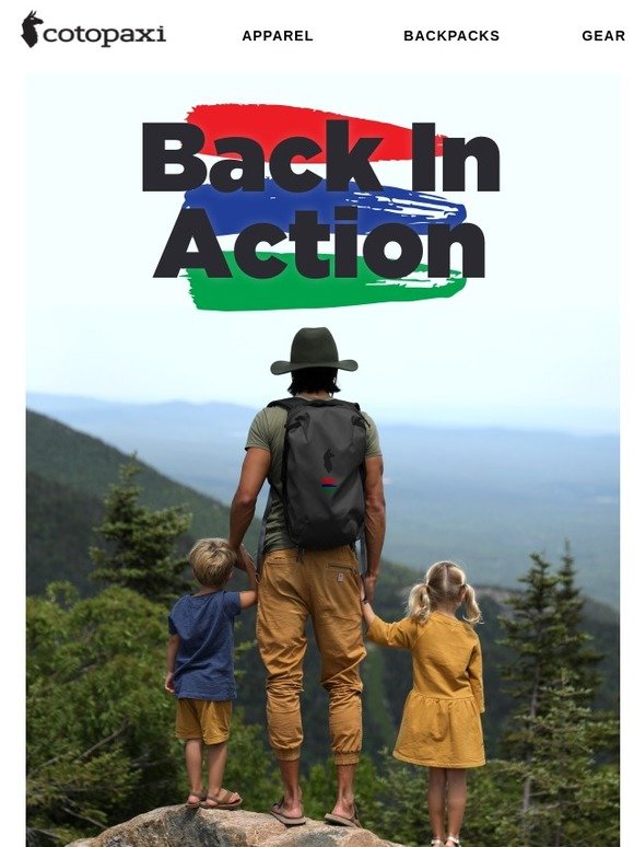 bucket list backpack