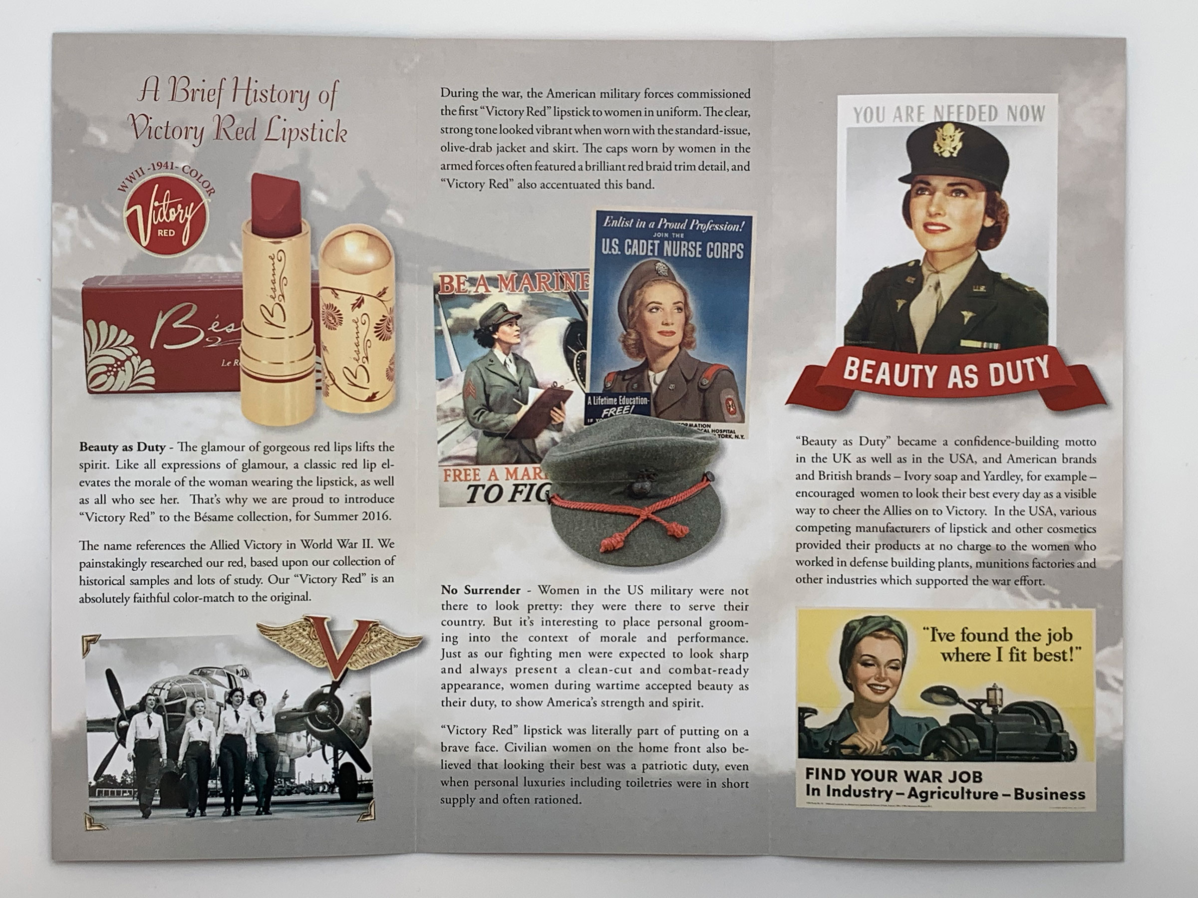 victory red lipstick history