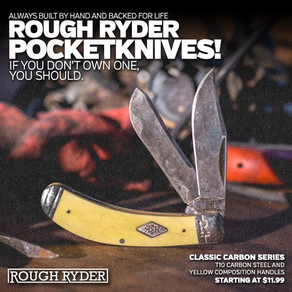 Rough Ryder Vaquero Mexican Bowie Knife - Smoky Mountain Knife Works