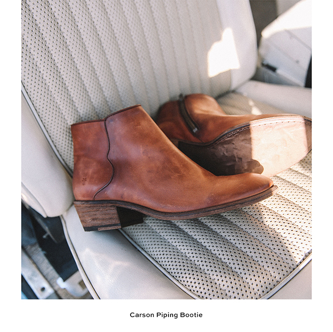 carson piping bootie frye